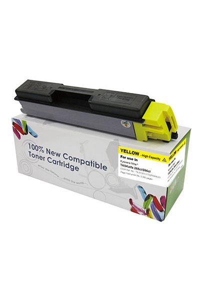 CARTRIDGE WEB Toner Cartridge Web Yellowa Kyocera TK5135 zamiennik TK-5135Y
