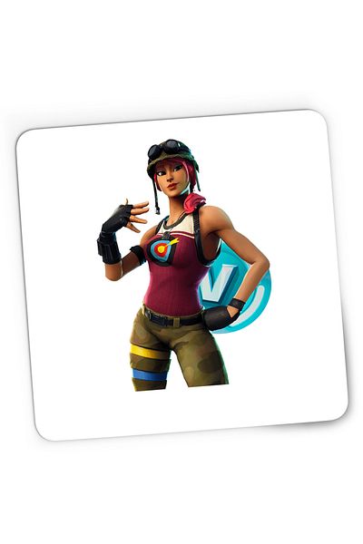 OEM Mousepad Gaming Bullseye Fortnite VBucks, 21x19 cm