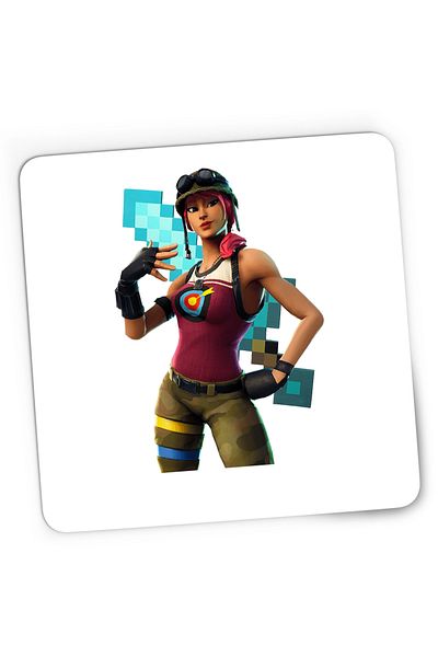OEM Mousepad Gaming Bullseye Fortnite Minecraft Diamond Sword, 21x19 cm