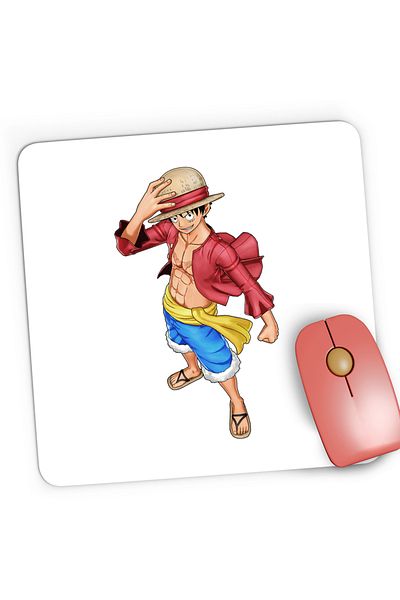 OEM Mousepad Gaming One Piece Monkey Luffy Rebel Vagabond, 21x19 cm