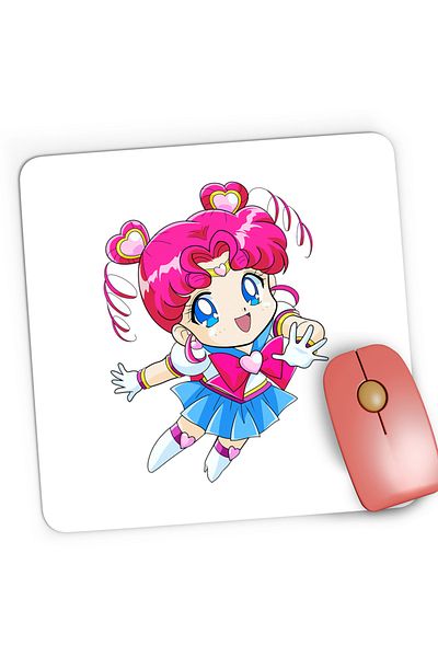 OEM Sailor Moon Chibiusa Children's Day Gaming Mousepad, 21x19 cm