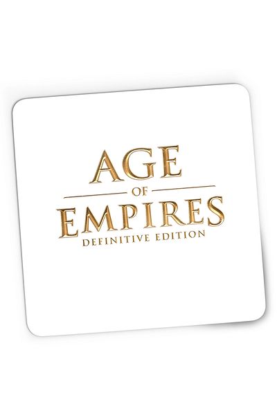 OEM Mousepad Gaming Age of Empires Definitive Edition Logo Emblem, 21x19 cm