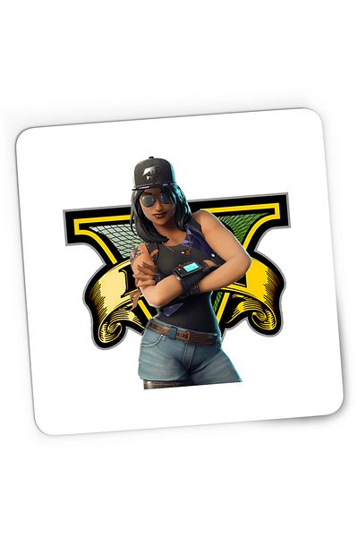 OEM Mousepad Gaming Fortnite Girl GTA, 21x19 cm
