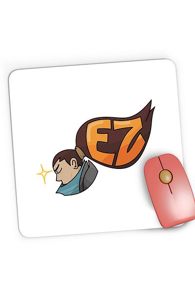 OEM Mousepad Gaming League of Legends Yasuo Pentakill Riot Games, 21x19 cm