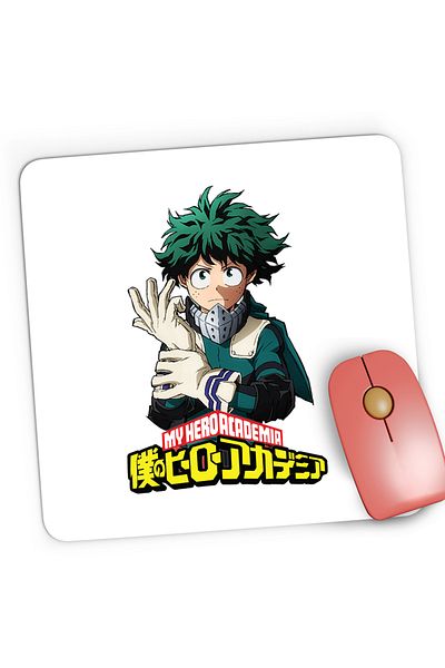 OEM Mousepad Gaming Boku no Hero Academia Deku Anime Manga, 21x19 cm