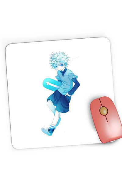 OEM Mousepad Gaming Hunter x Hunter Killua Zoldyck Anime, 21x19 cm