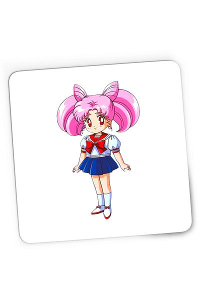 OEM Mousepad Gaming Sailor Moon Chibiusa Pink Bebe Girl, 21x19 cm