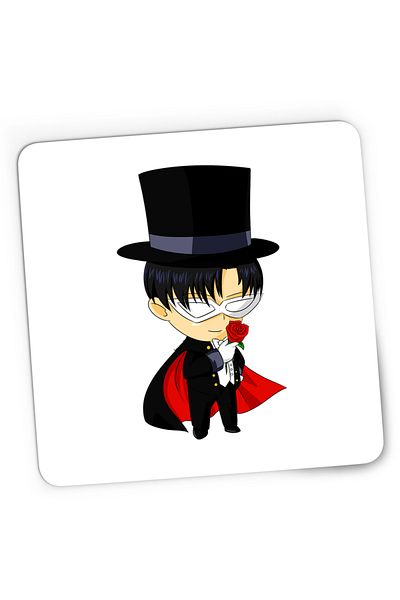 OEM Mousepad Gaming Tuxedo Mask Valentines Day Dragobete, 21x19 cm