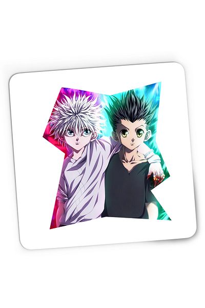 OEM Mousepad Gaming Hunter x Hunter Gon Killua Friends, 21x19 cm