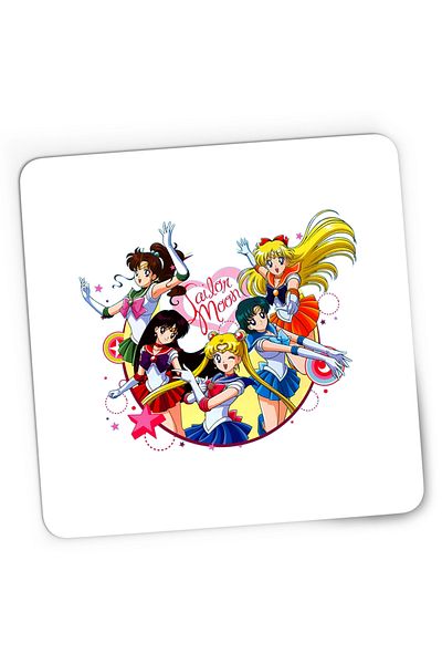 OEM Sailor Moon Gaming Mousepad Anime Girls Team, 21x19 cm