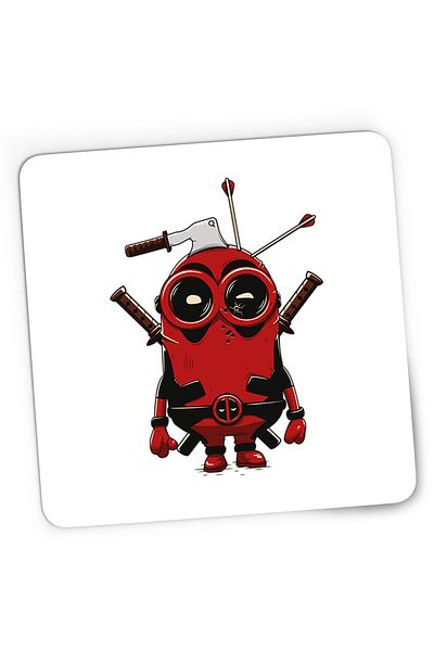 OEM Mousepad Gaming Deadpool Minions SuperHero, 21x19 cm