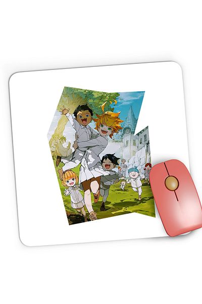 OEM Mousepad Gaming The Promised Neverland Emma Aventuri Fantasy, 21x19 cm