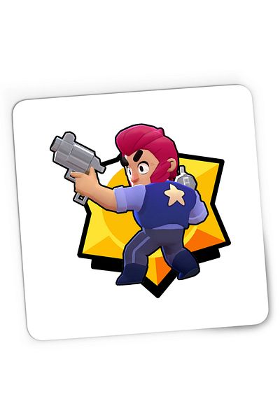OEM Mousepad Gaming Colt Action Brawl Stars, 21x19 cm