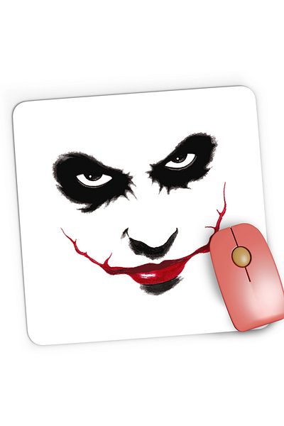 OEM Mousepad Gaming Joker Psycho Crazy Psychopath Horror, 21x19 cm