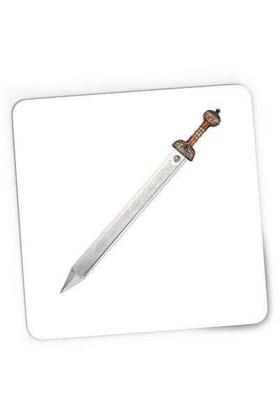 OEM Mousepad Gaming Age Of Empires Gladius Ancient Rome Sword Dagger Weapon, 21x19 cm