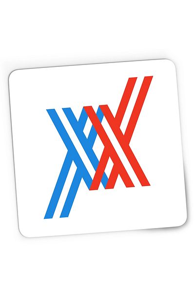 OEM Mousepad Gaming Darling in the FranXX Logo DarlinFra, 21x19 cm