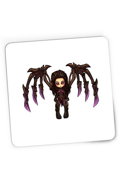 OEM Mousepad Gaming StarCraft 2 Queen Of Blades Video Game, 21x19 cm