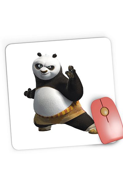 OEM Mousepad Gaming Kung Fu Panda Po Ninja Jedi Animation, 21x19 cm