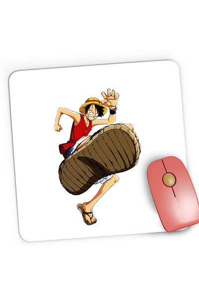OEM Mousepad Gaming Palarie Paie One Piece Straw Hat Pirates Anime, 21x19 cm