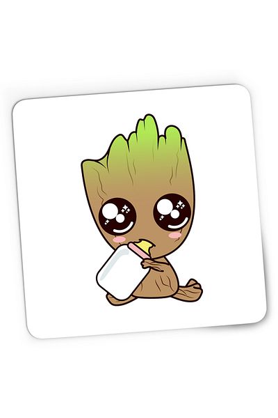 OEM Gaming Mousepad Baby Groot Baby Christmas Lover, 21x19 cm