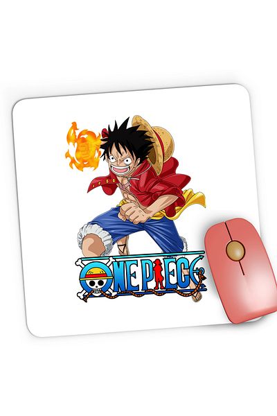 OEM Mousepad Gaming Eiichiro Oda One Piece Monkey D Luffy Pirate Captain, 21x19 cm