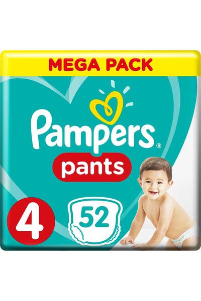 Pampers 4 PANT 52S