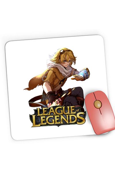 OEM Mousepad Gaming Ezreal League of Legends Fan Art LoL Rebel, 21x19 cm