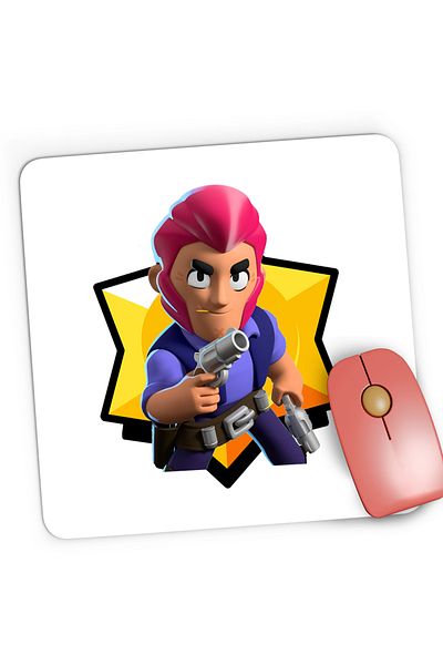 OEM Mousepad Gaming Colt Brawl Stars Fortnite, 21x19 cm