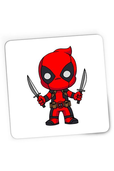 OEM Mousepad Gaming Deadpool Baby Karate Ninja, 21x19 cm