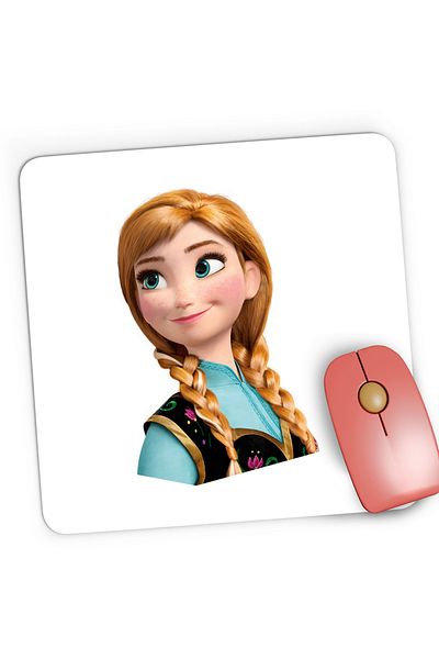 OEM Mousepad Gaming Elsa Disney Frozen Ana Kristoff, 21x19 cm