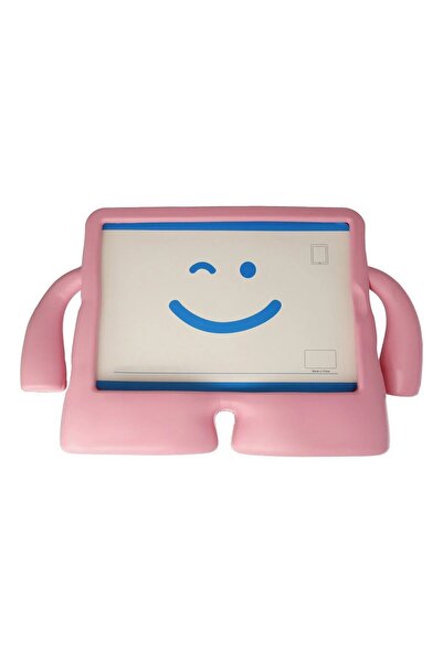 CepteToptan Myt09 Samsung Galaxy Tab A9 Case Character Tablet Silicone - Light Pink