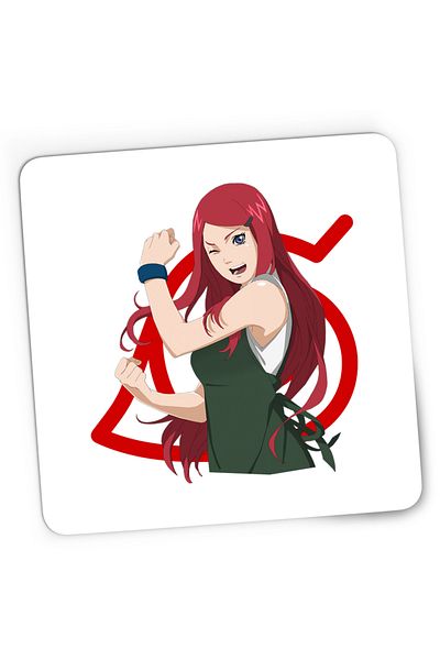 OEM Mousepad Gaming Naruto Kushina Uzumaki Boruto Shippuden Anime, 21x19 cm
