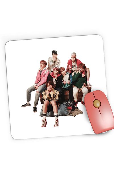 OEM Mousepad Gaming BTS Kpop Fake Love, 21x19 cm