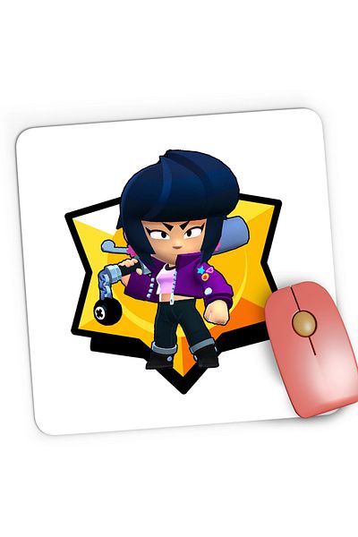 OEM Mousepad Gaming Bibi Brawl Stars, 21x19 cm