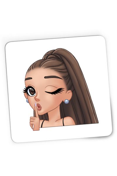 OEM Mousepad Gaming Ariana Grande Save Your Tears Merch, 21x19 cm