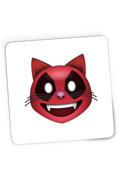 OEM Mousepad Gaming Deadpool Cat Ninja Warrior, 21x19 cm