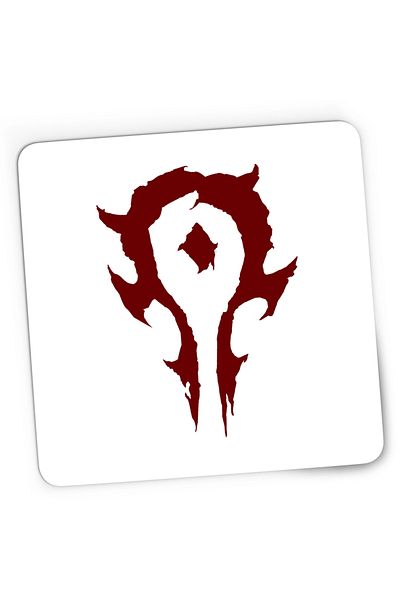 OEM Mousepad Gaming World of Warcraft Horde Orc WoW Azeroth, 21x19 cm