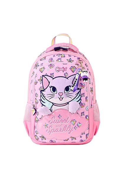 MUGGLE 2 Compartment Sweet and Sparkly School Bag + Lunch Box Pink Set of 2