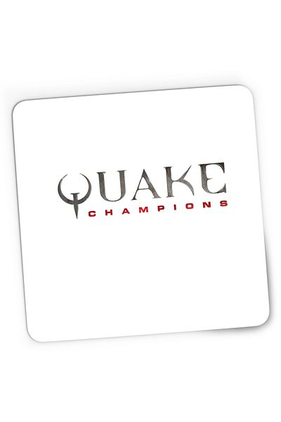 OEM Mousepad Gaming Quake Logo Tube Brand Beanie Champions Fortnite, 21x19 cm