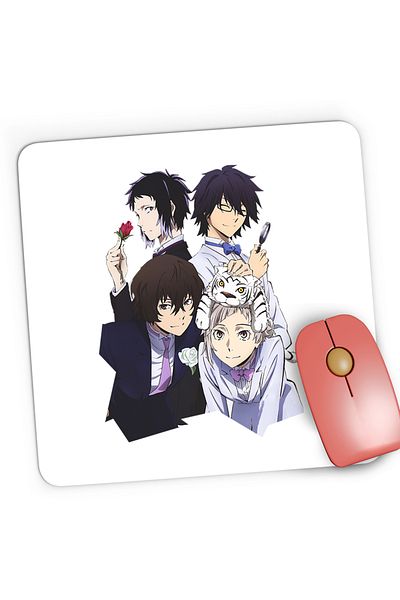 OEM Mousepad Gaming Bungo Stray Dogs Ghilda Detective Yasano, 21x19 cm