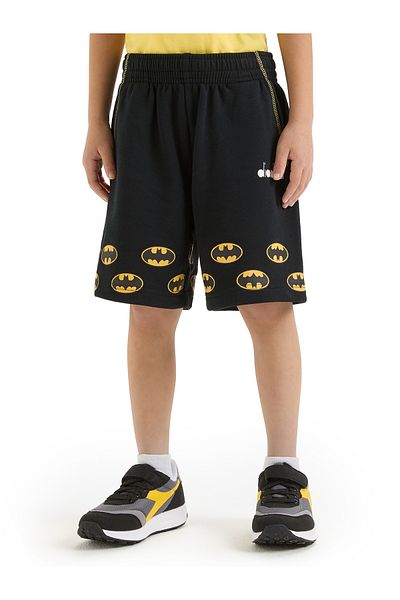 Diadora JUNIOR BERMUDA SUPERHEROES - BLACK