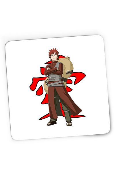 OEM Naruto Gaara Sasuke Uchiha Anime Manga Gaming Mousepad, 21x19 cm