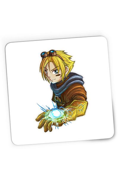 OEM Mousepad Gaming Fan Art League of Legends Ezreal LoL Champion, 21x19 cm