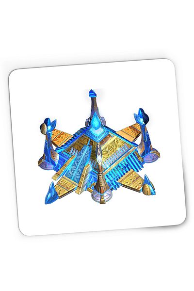 OEM Mousepad Gaming StarCraft 2 Protoss Race We shall endure, 21x19 cm