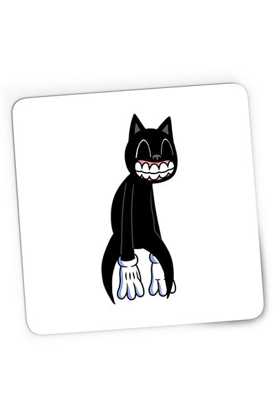 OEM Mousepad Gaming Cartoon Cat Lazy, 21x19 cm