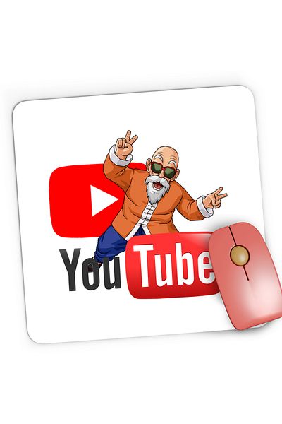 OEM Gaming Mousepad Dragon Ball Z Youtuber Master Trainer Teacher Youtube, 21x19 cm