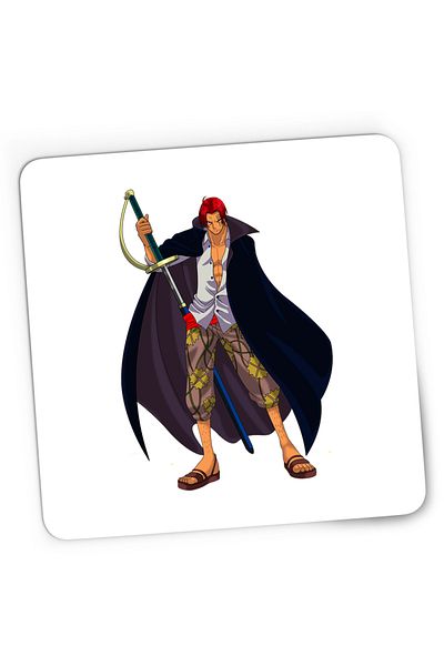 OEM Mousepad Gaming One Piece Shanks Roger Pirates Spadasin, 21x19 cm