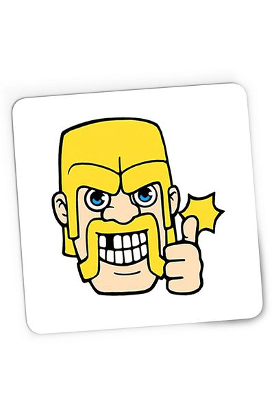 OEM Mousepad Gaming Clash of Clans Barbarian Royale, 21x19 cm