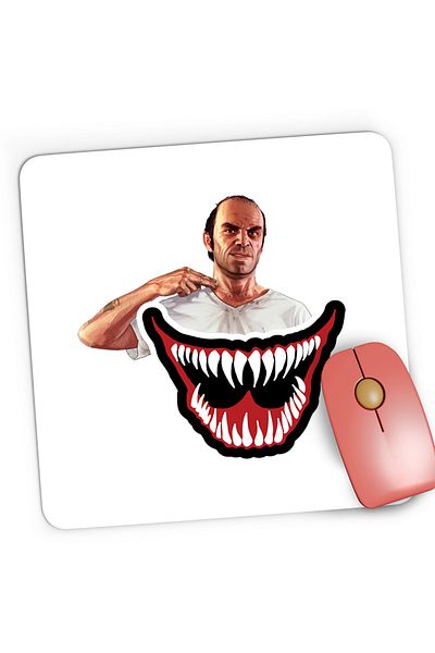 OEM Mousepad Gaming Venom GTA 6 Trevor Love Story, 21x19 cm