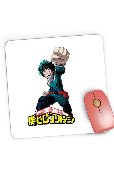 OEM Deku Izuku Hero Academia Anime Manga Gaming Mousepad, 21x19 cm